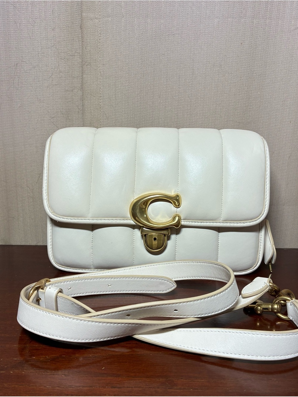 Coach Studio Quilted Leather Shoulder Bag